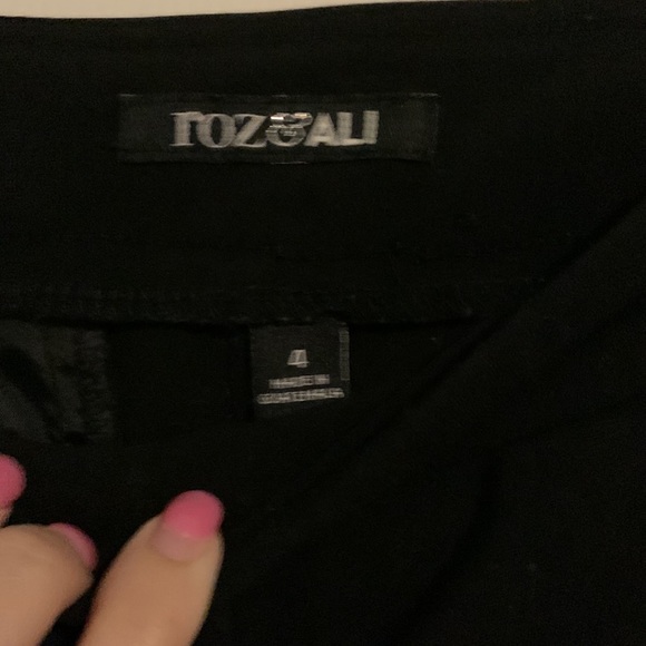 Roz and Ali black dress pants size 4 - Picture 2 of 3